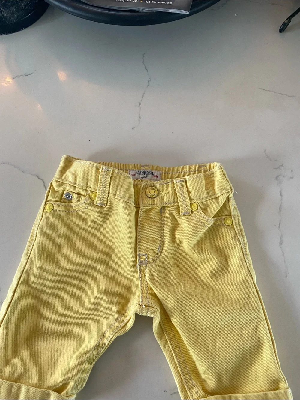 OshKosh B'gosh Sunny Yellow Toddler Pants